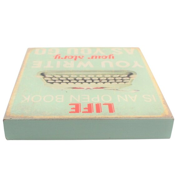 Inspiration Wooden Wall Hanging Home Decor Wood Hanging Plaque Rustic Sign - Picture 8 of 8